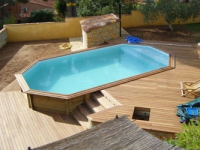 Devis piscine en bois