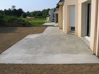 Devis terrasse en beton