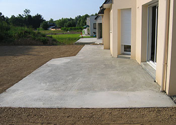 Devis terrasse en beton